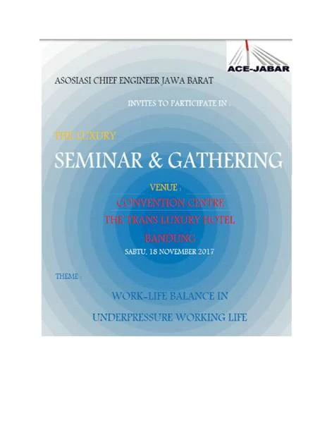 Penta Power Indonesia Event - Asosiasi Chief Engineer (ACE) Jabar 
